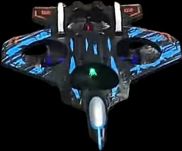 Musical Airplane with Flashing Lights